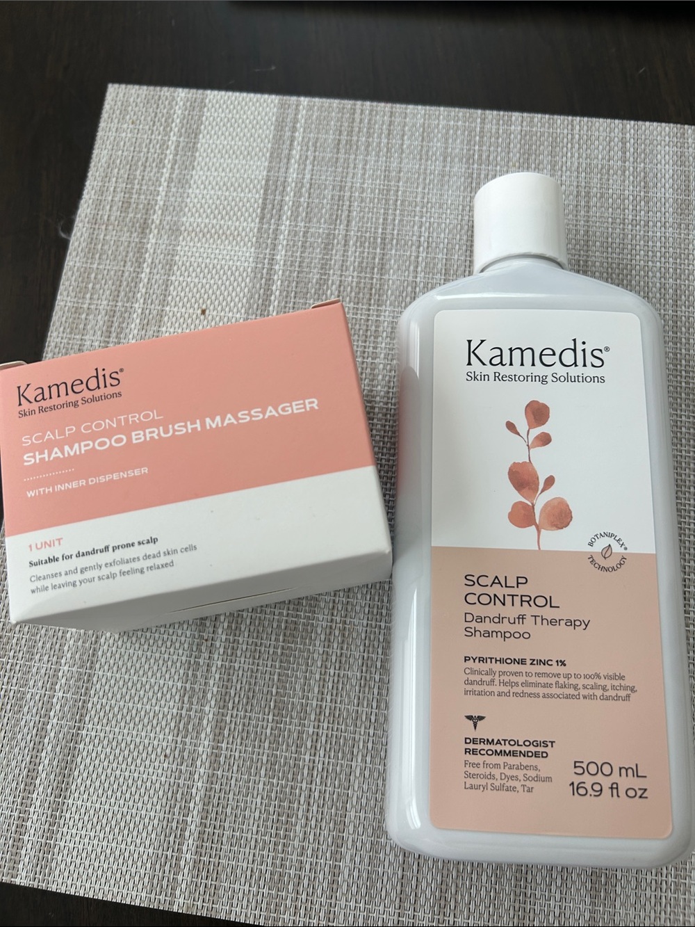 NEW KAMEDIS Scalp Control Shampoo and brush massager 16.9 floz